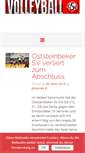 Mobile Screenshot of osv-volleyball.de
