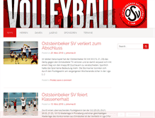 Tablet Screenshot of osv-volleyball.de
